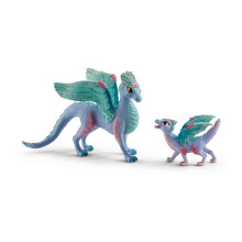 Bayala Blossom Dragon Moeder en Baby Speelgoedfiguren