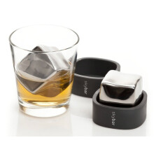 Skybar Chill Blocks Set of Two Whiskey Rocks Whisky Blocks