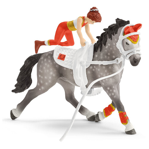 Schleich Coffret d'?quitation de voltige Horse Club Mia 2