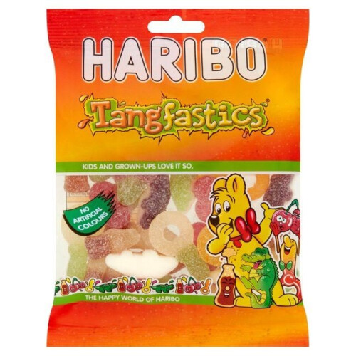 Haribo Haribo Tangfastics 160g - Tangy Sour Gummies Mix