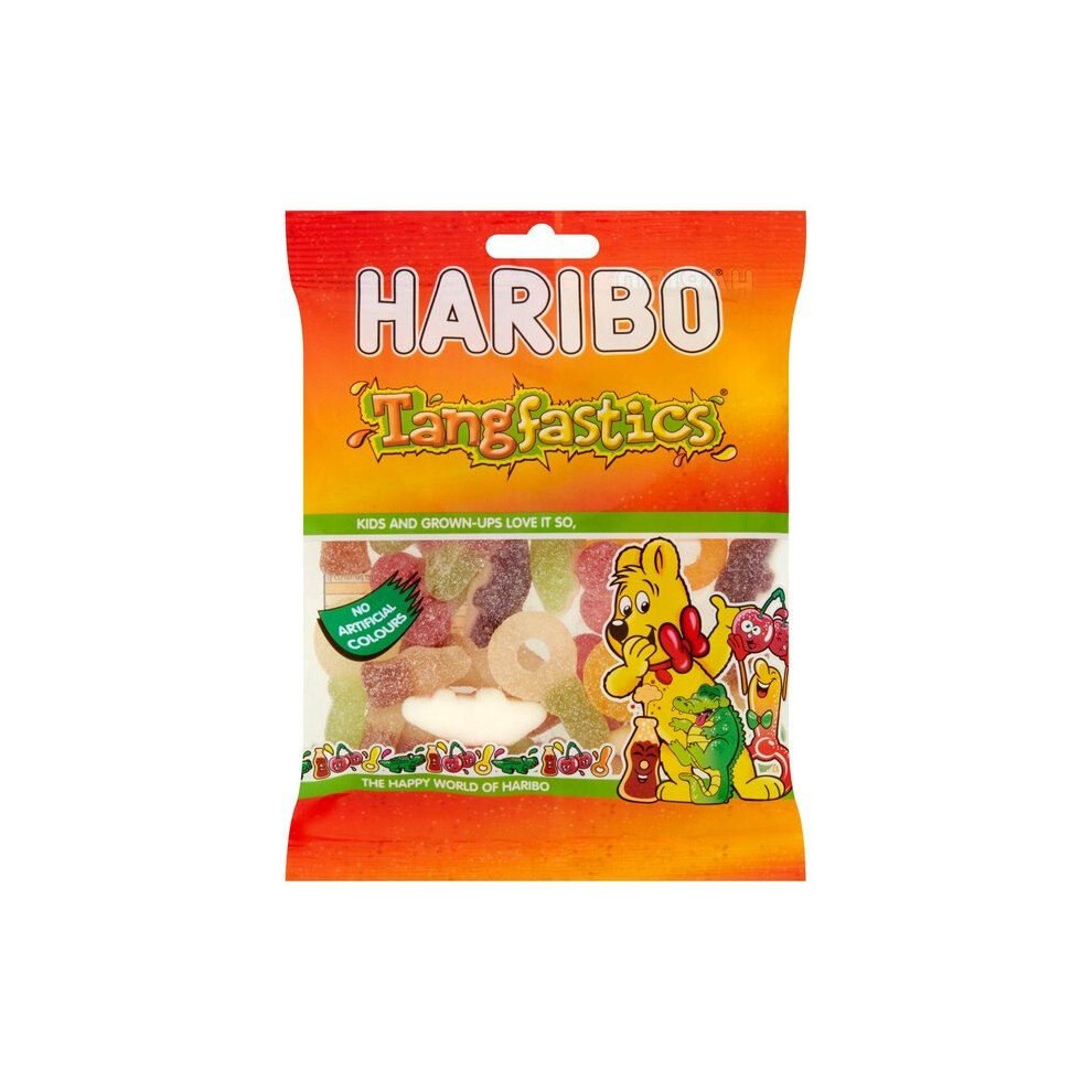 Haribo Tangfastics 160G - Tangy Sour Gummies Mix