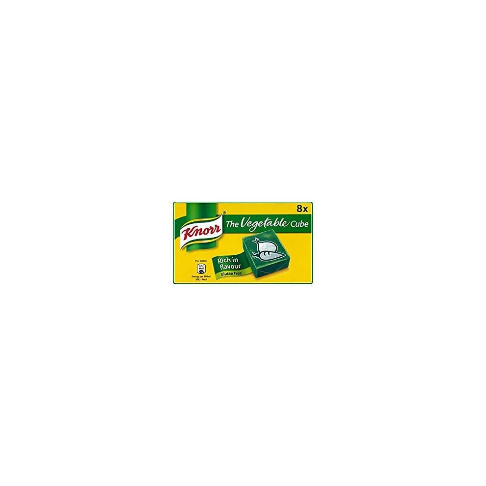 Knorr The Vegetable Cube Stock Cubes (8 X 10G) British
