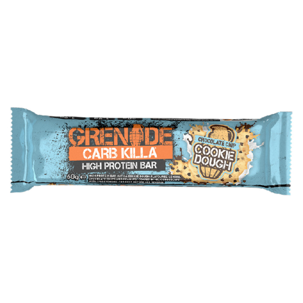 Grenade Carb Killa High Protein Bar 60g (Chocolate Chip Cookie Dough)