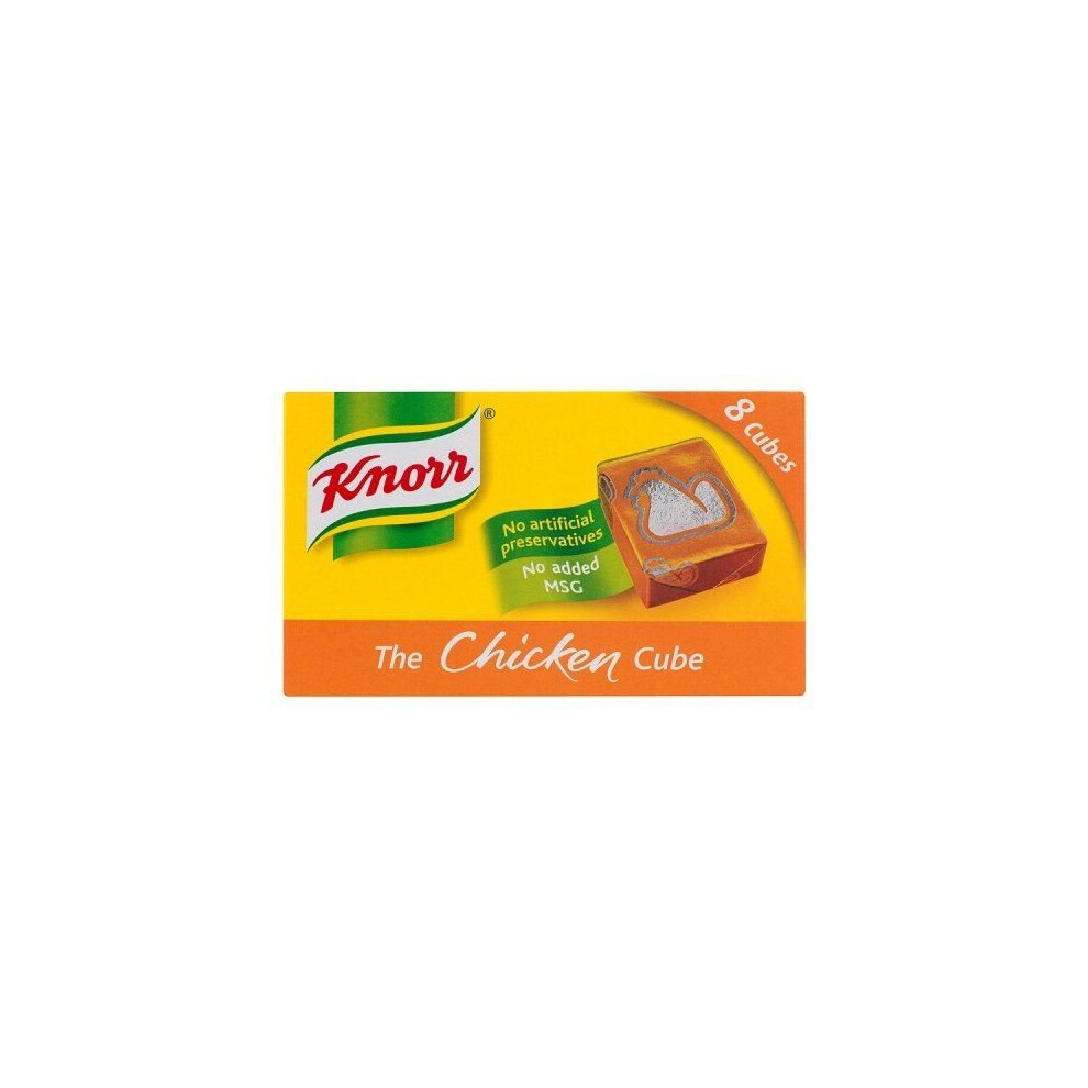 Knorr The Chicken Cube Stock Cubes (8 x 10g) British