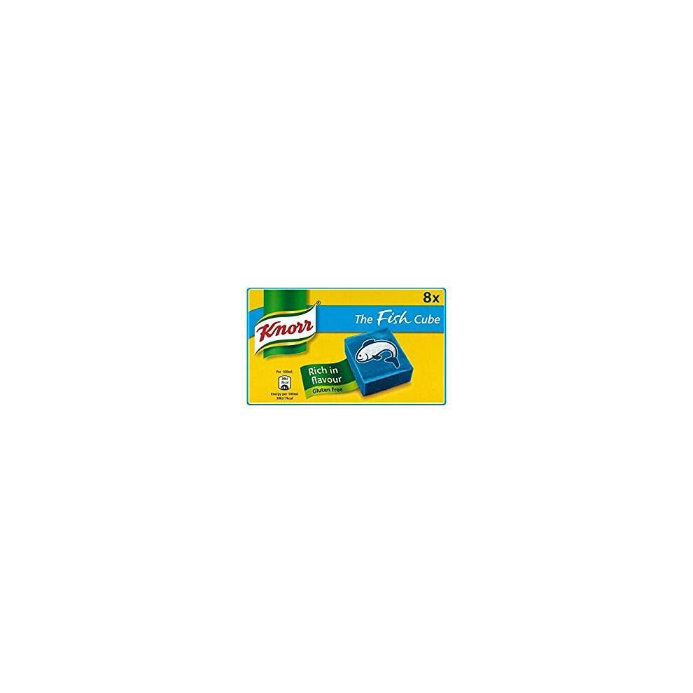 Knorr The Fish Cube Stock Cubes (8 x 10g) British