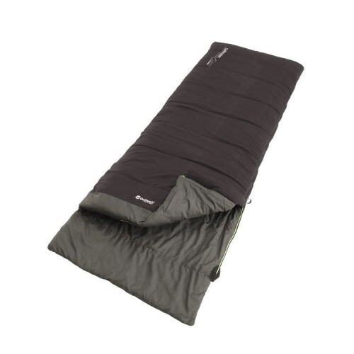 Outwell Outwell Celebration Lux Single Sleeping Bag, Black, 2 Season