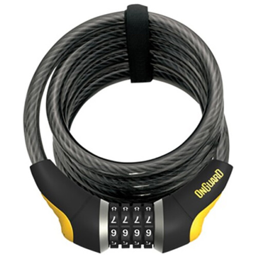 Onguard Doberman Coil Combination Lock - 12mm