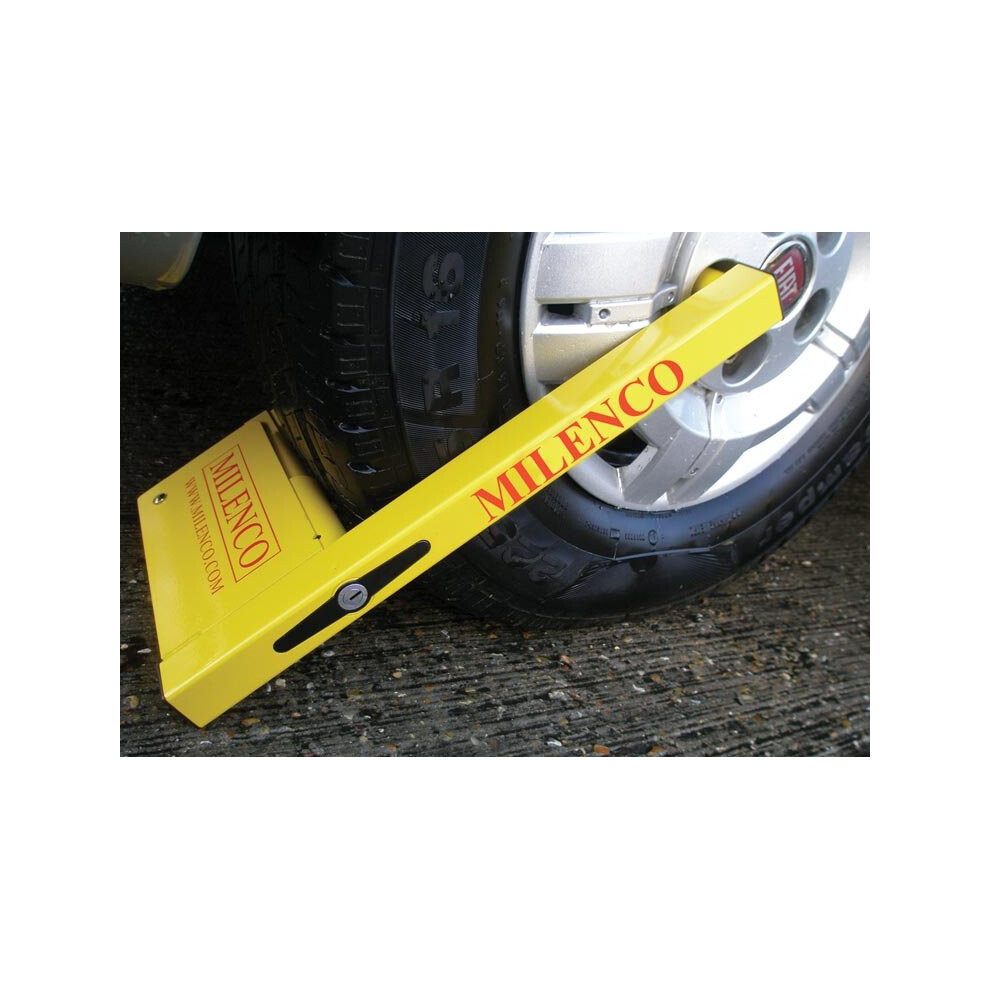 Milenco Compact Caravan & Motorhome Wheelclamp 5060101832745