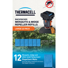 Thermacell Large Mosquito Repellent Mat Refill Pack (12 Mats)