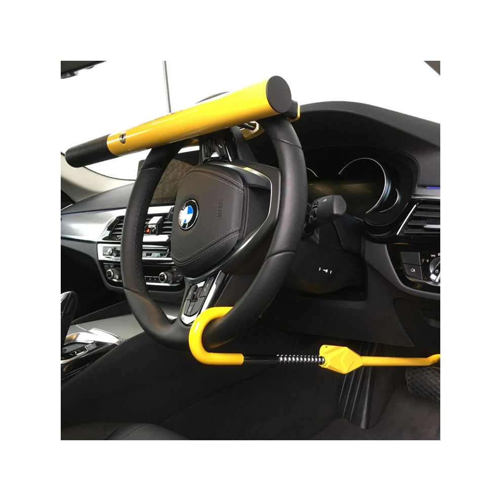 B&Q - High Security Steering Wheel LockYellow - Image 13