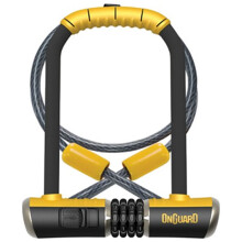 Candado para bicicleta - ONGUARD - Bulldog Combo DT - 115x230 mm - 13 mm - 120 cm x 10 mm