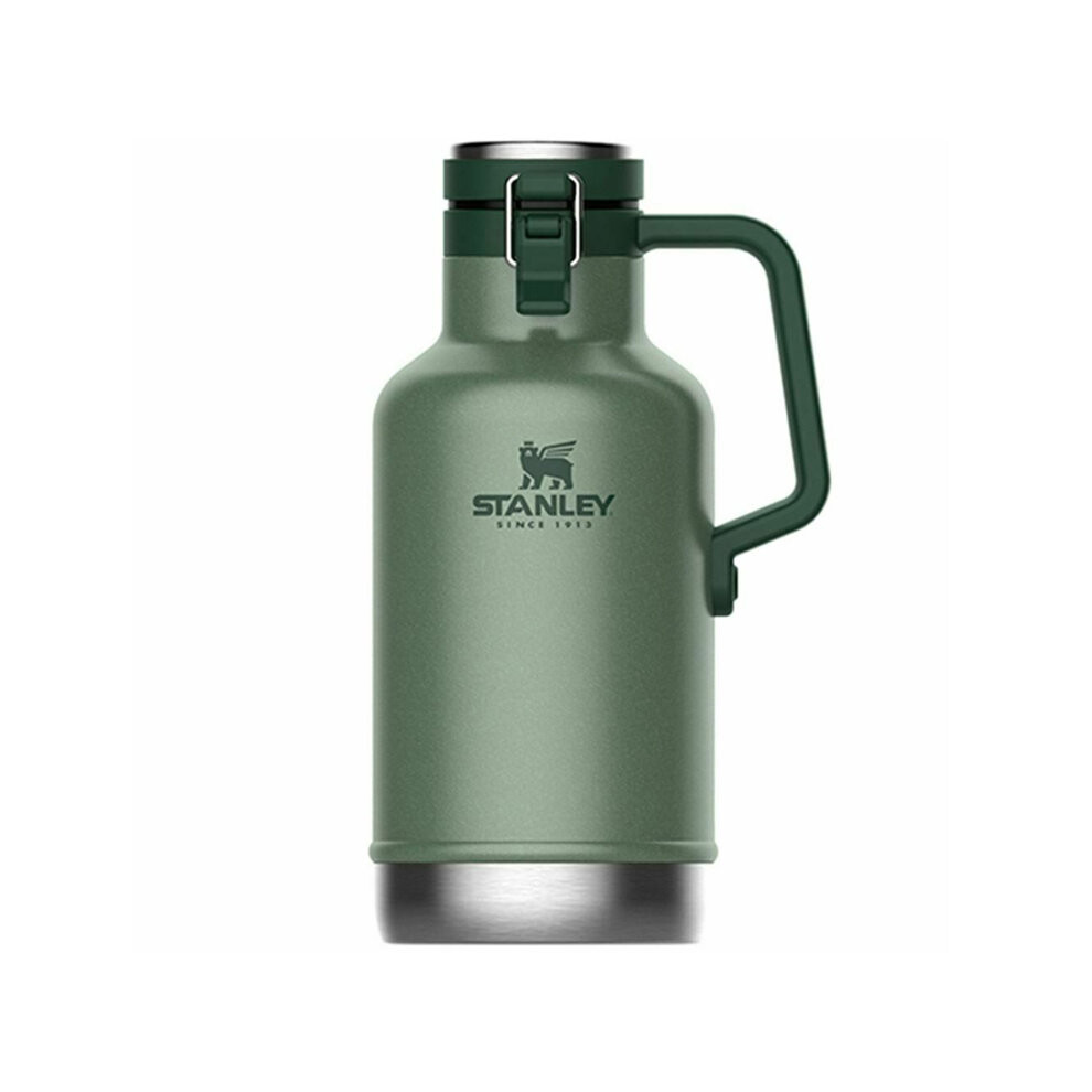 Stanley Classic 1.9L (64Oz) Beer Growler Hammertone Green