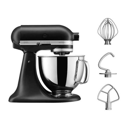 KitchenAid Artisan Food Mixer Matte Black KSM125