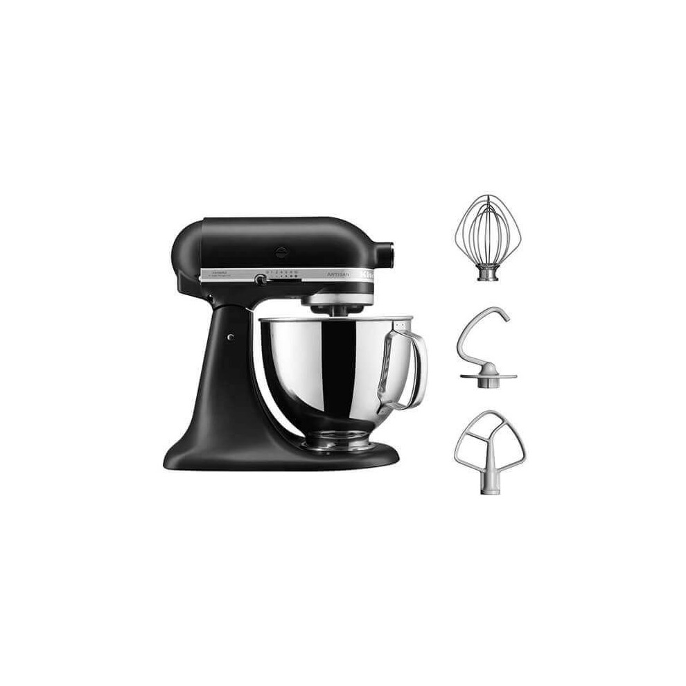 KitchenAid Artisan Food Mixer Matte Black KSM125