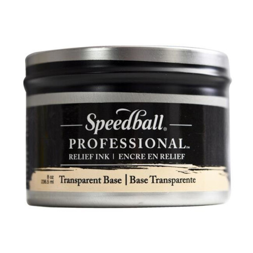 Speedball Professionelle Relieffarbe, Transparente Basis, 8 Unzen Dose