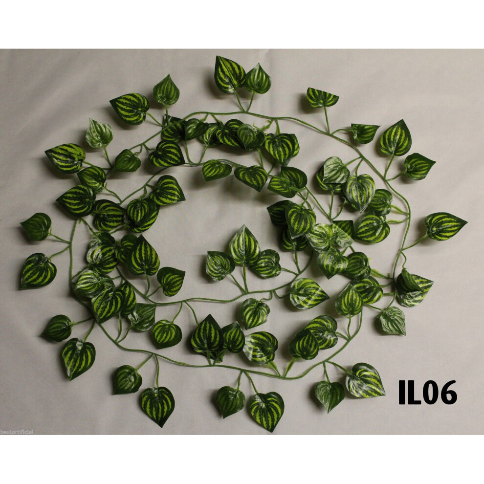 Best Artificial 7ft - 210cm Watermelon Ivy Garland - IL06