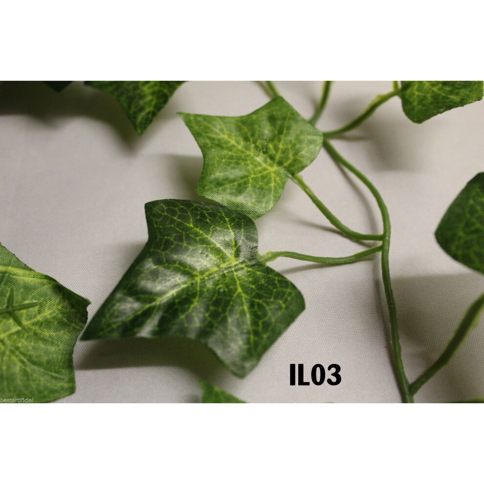 Best Artificial (Two Tone English - Il03, 2 Garland's) 7Ft 210Cm Ivy Garlands