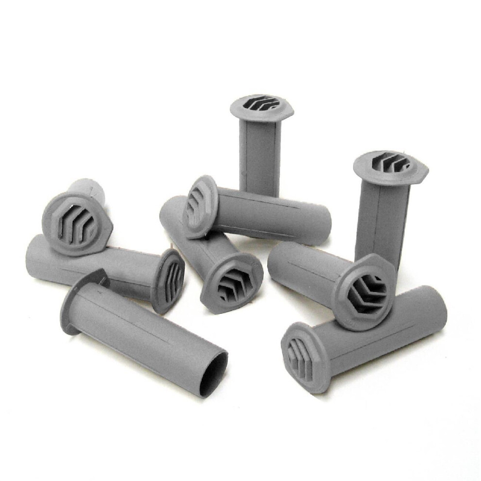 10 x Grey Round Drill Weep Vents Cavity Rendered, Retaining Walls