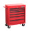Hilka HILKA 8 DRAWER TOOL STORAGE TROLLEY CHEST ROLL CABINET 3