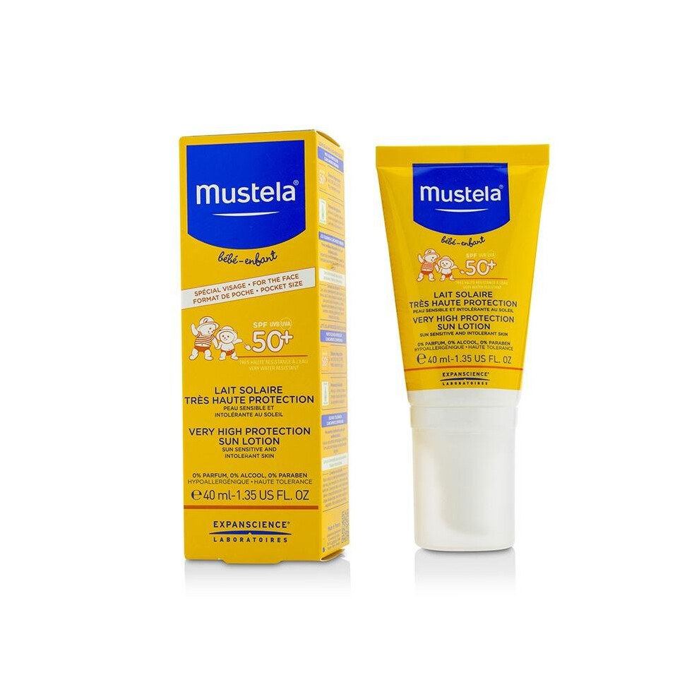 Very High Protection Sun Lotion Spf50+ - Sun Sensitive & Intolerant Skin - 40ml/1.35oz