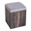 Homcom Homcom Modern Table & 4 Ottoman Seats | Space-Saving Dining Set 6