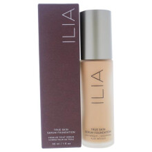 ILIA - True Skin Serum Foundation | Icke-komedogen, Cruelty-Free, Vegansk, Viktlös Känsla, Byggbar Täckning, Säker För Känslig Hud (Chios SF6)
