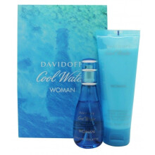 Davidoff Cool Water For Woman - 30ml EDT Gift Set With 75ml Body Lotion.