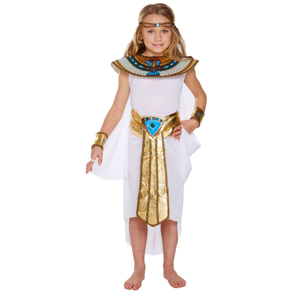 (Large) Kids Childs Girls Egyptian Goddess Fancy Dress Costume