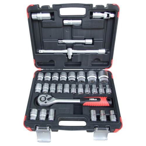 Hilka HILKA 32 PIECE SOCKET SET 1/2" DRIVE