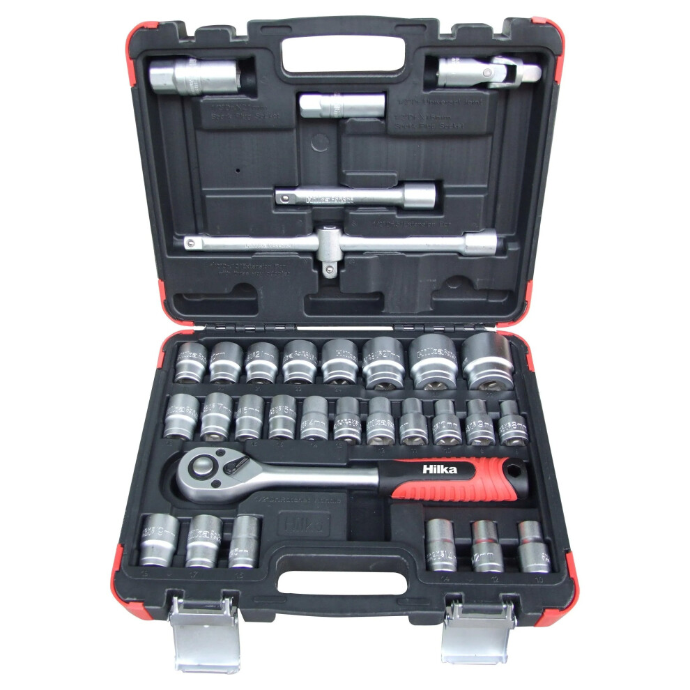HILKA 32 PIECE SOCKET SET 1/2" DRIVE