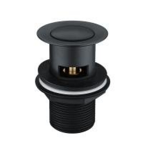 Black slotted click clack clicker basin waste