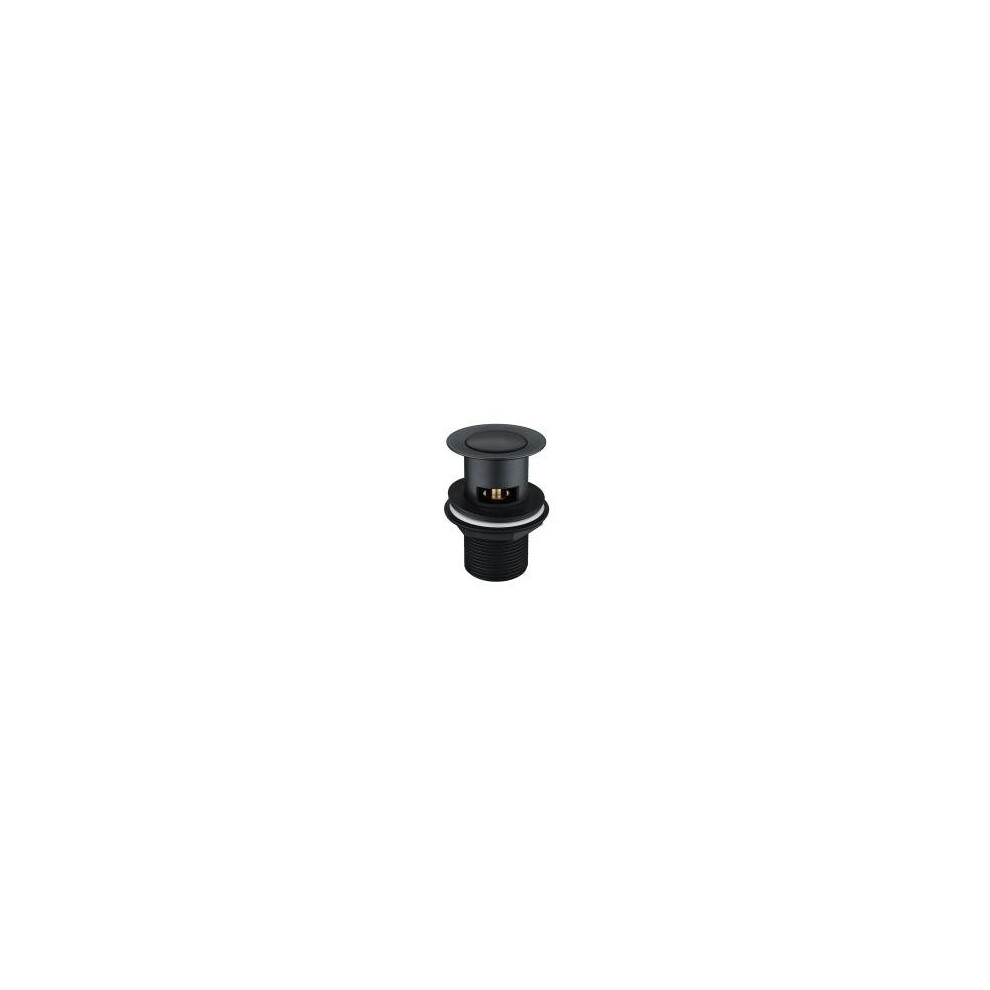 Black slotted click clack clicker basin waste