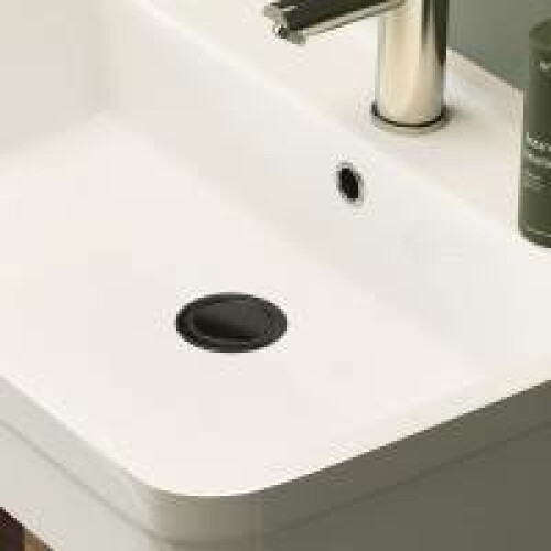Black slotted click clack clicker basin waste 2