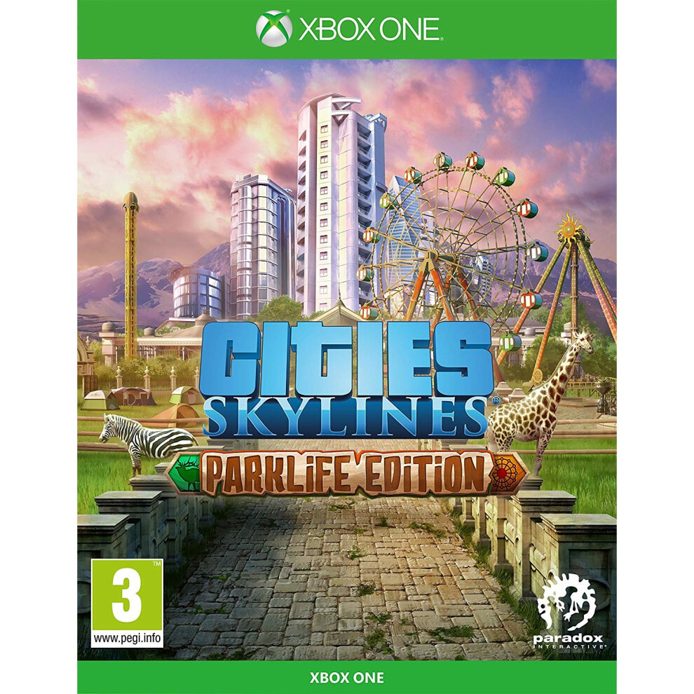 Paradox Interactive Cities Skylines: Parklife Edition (Xbox One)