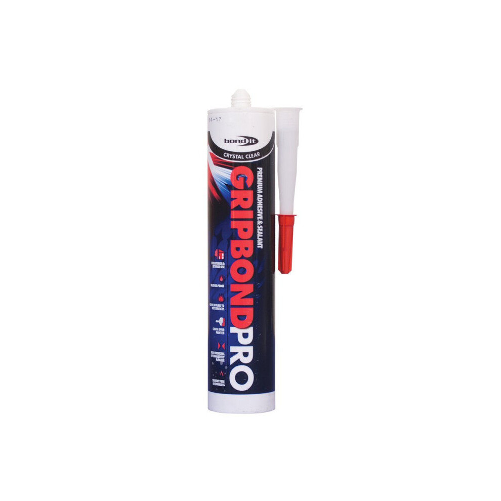 4 X Clear Bond It Gb Pro Superior Bond Hybrid Polymer Sealant And Adhesive 5060021364944