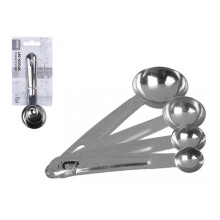4pc Stainless Steel Measuring Spoons Baking Set