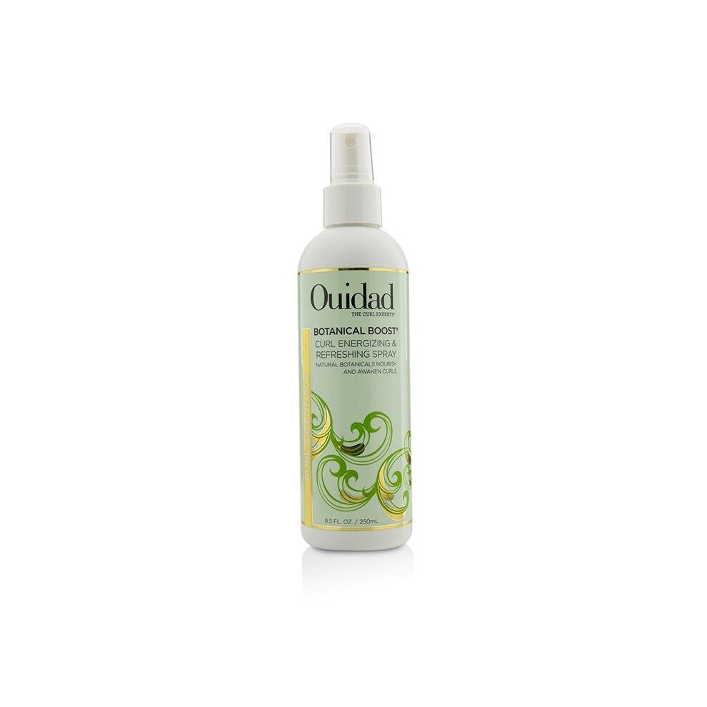 Ouidad Clear Botanical Boost Curl Energizing & Refreshing Spray (All Curl Types) - 250Ml/8.5Oz