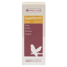 Versele Laga Oropharma Canto-Vit Liquid - Preparat Witaminowy Na Śpiew I Płodność Dla Ptaków 30 Ml