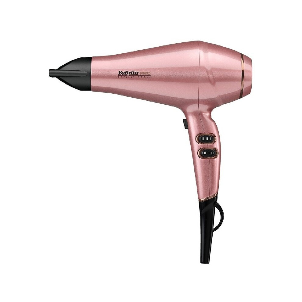 Babyliss Pro Keratin Lustre Hair Dryer - Pink Blush