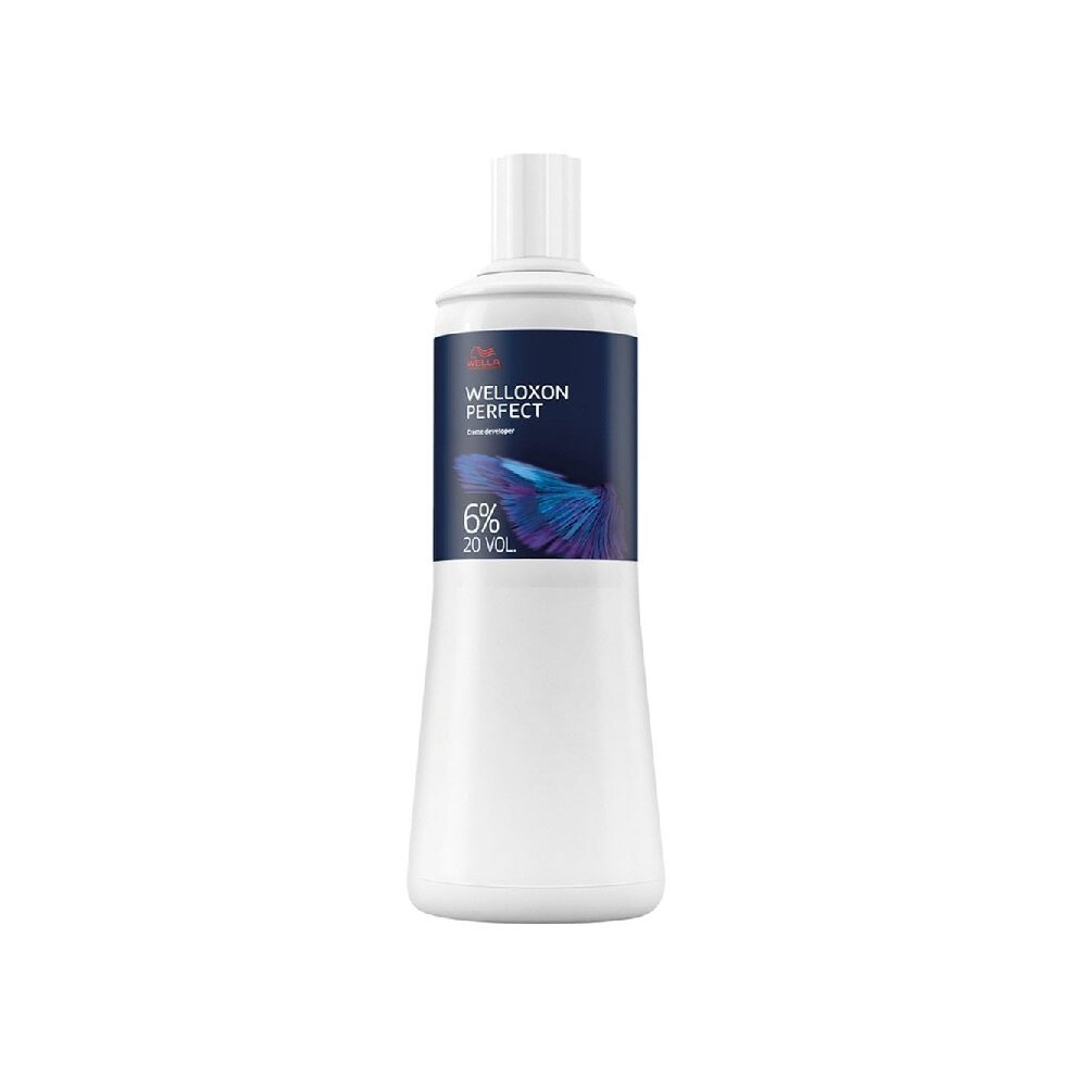 Wella White Professional Welloxon Perfect 6% 20 Vol Creme Developer - 1000Ml
