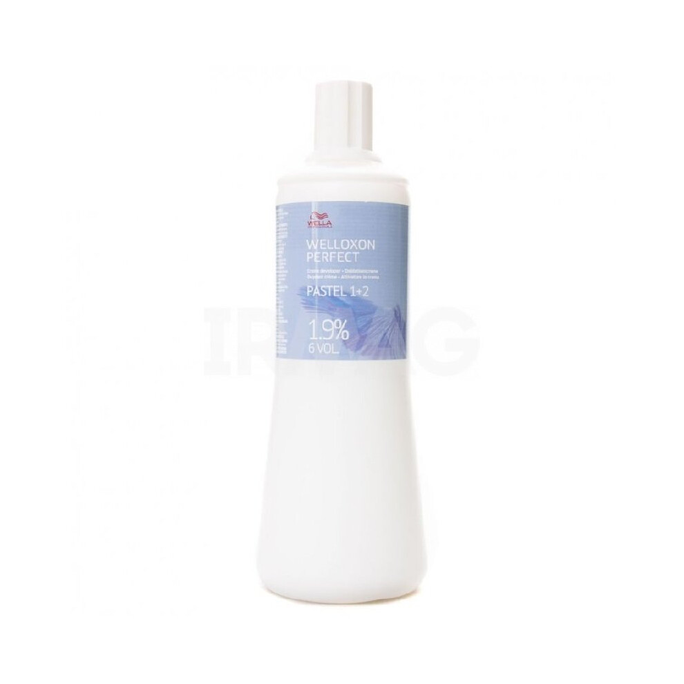 Wella Professional Welloxon Perfect 1.9% 6 Vol Creme Developer - 1000Ml