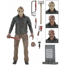 Neca Friday the 13th Part 4 - Ultimate Jason Voorhees 7 Inch Action Figure - Plush Soft Toy