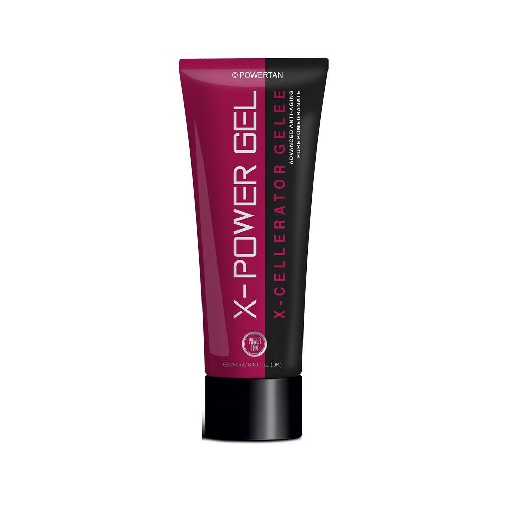 Power Tan X-Power Gel Tanning Sunbed Lotion Cream Accelerator - 250ml