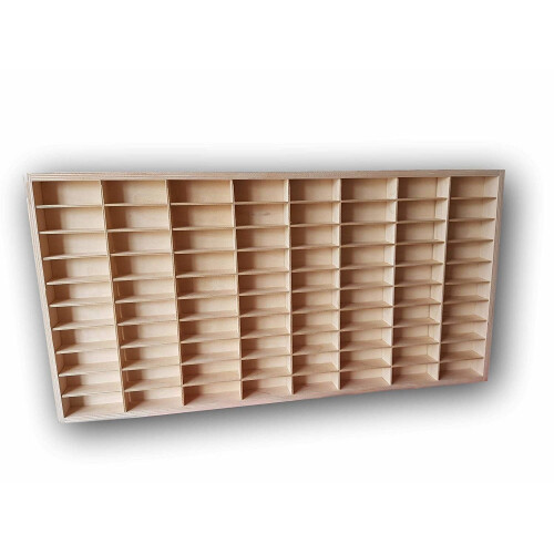 Hot Wheels Displa 1/64 Scale Diecast Display Case Matchbox Storage 1