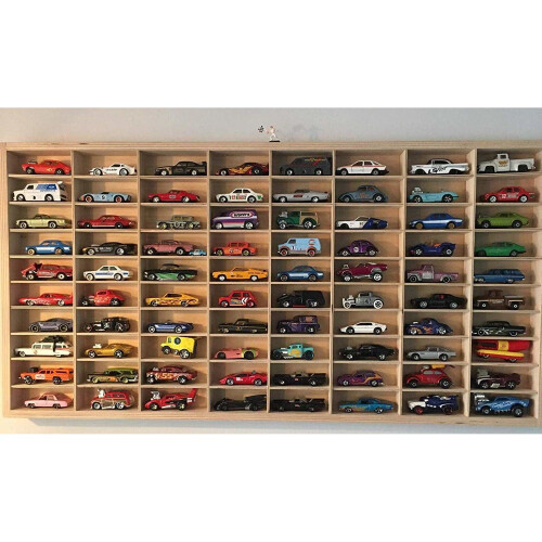 Hot Wheels Displa 1/64 Scale Diecast Display Case Matchbox Storage