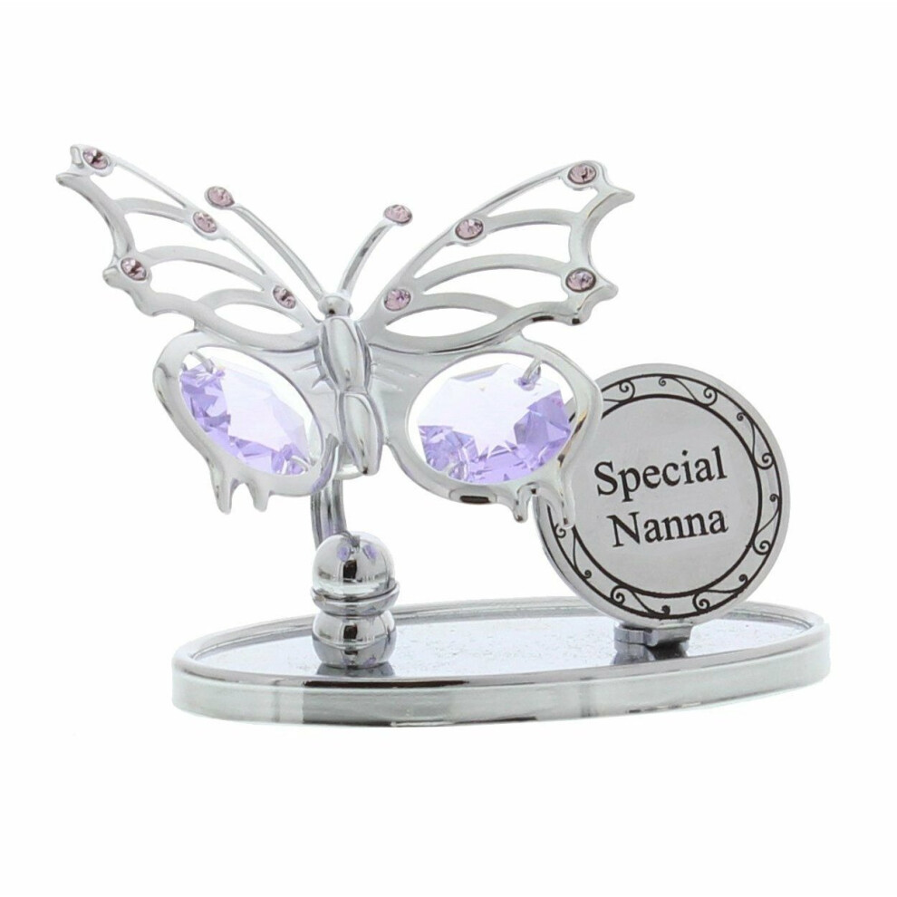 Special Nanna Crysocraft Bufferfly Ornament