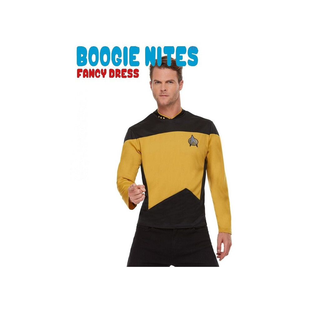 (M) SM52446 Star Trek The Next Generation Operations Uniform Starfleet Enterprize