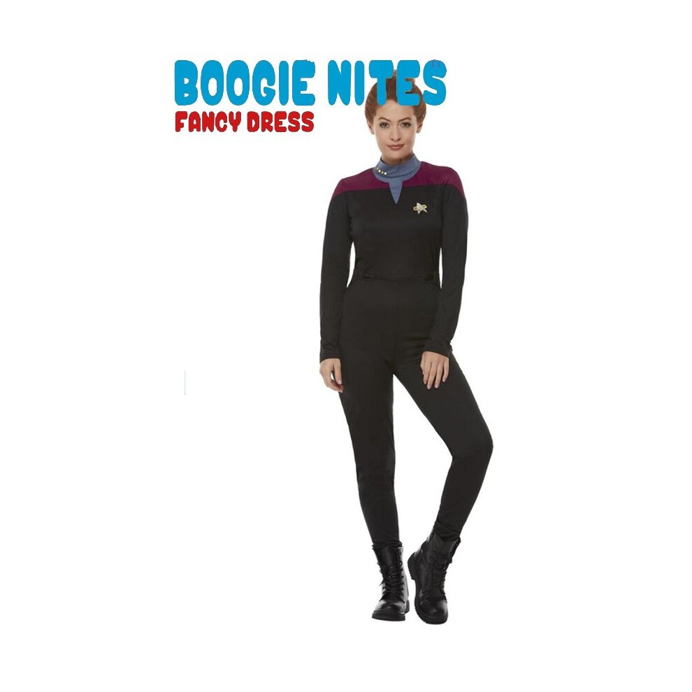 Smiffy's (L) Sm52340 Star Trek Voyager Commader Uniform Starfleet Enterprize Cosplay Red