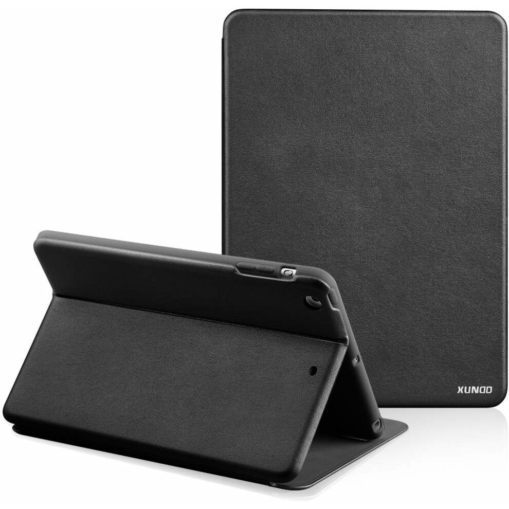 For iPad Pro 10.5 / Air 3 - Xundd Black PU Leather Shock Flip Case