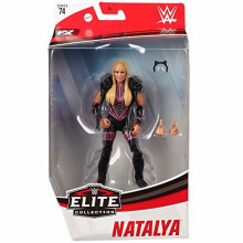 WWE Natalya Elite Series #74 Deluxe akcn fig rka s realistick mi detailmi tv re, ikonick kr ok, v stroj a pr slu enstvo.